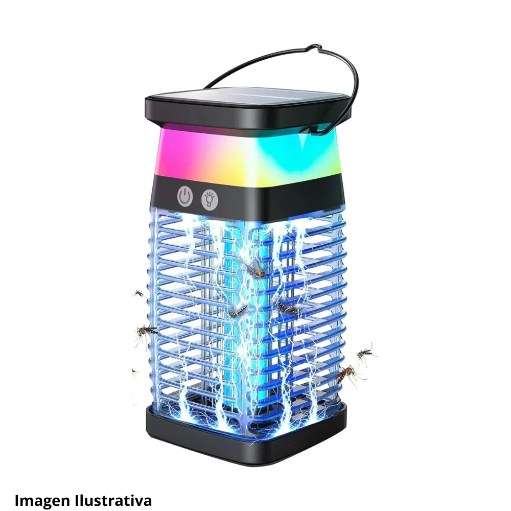 Lampara Antimosquitos Recargable Luz Led